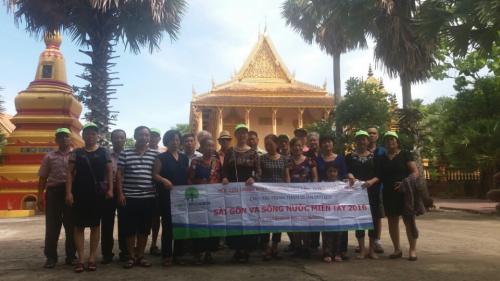 Du lịch Vietpower tổ chức tour Sài Gòn - Miền Tây cho các cựu chiến binh