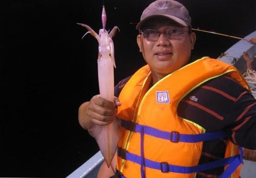 Ký sự du lịch: Một đêm câu mực ở Cửa Lò