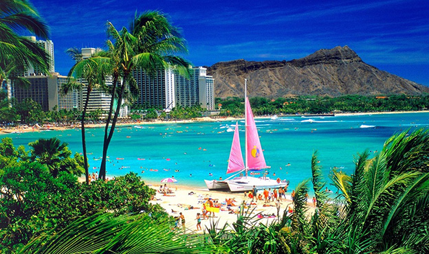 Bãi biển Waikiki 
