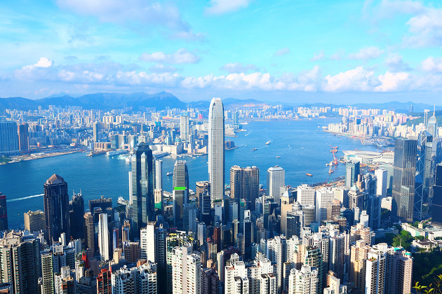 Toàn cảnh thành phố Hong Kong